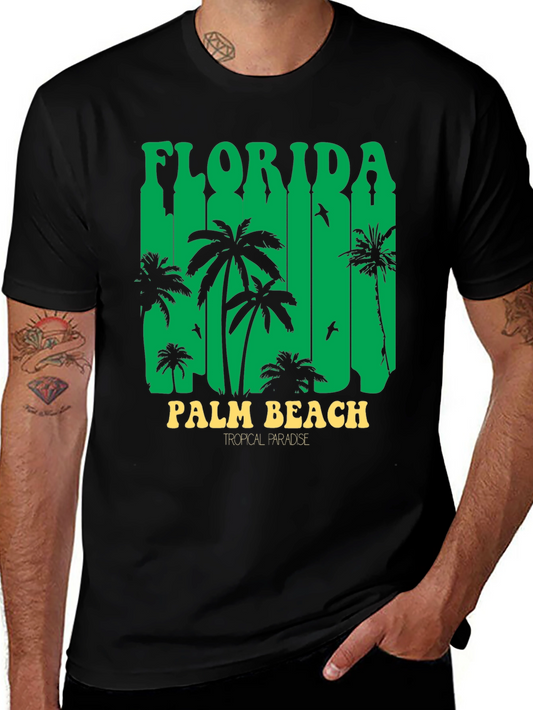Florida Palm Beach Graphic T-Shirt