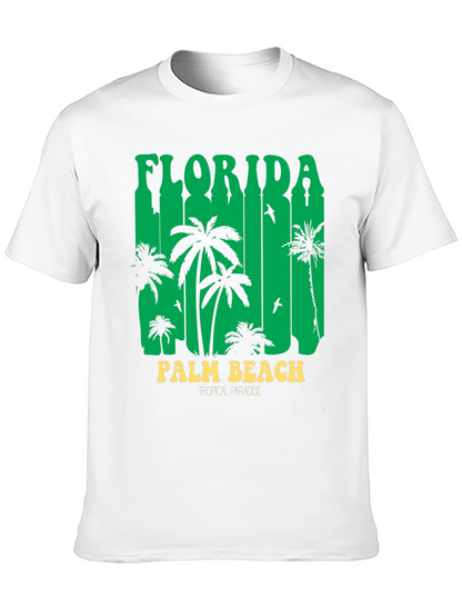 Florida Palm Beach Graphic T-Shirt