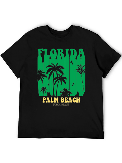 Florida Palm Beach Graphic T-Shirt