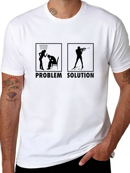 Problem Solution Biathlon T-Shirt