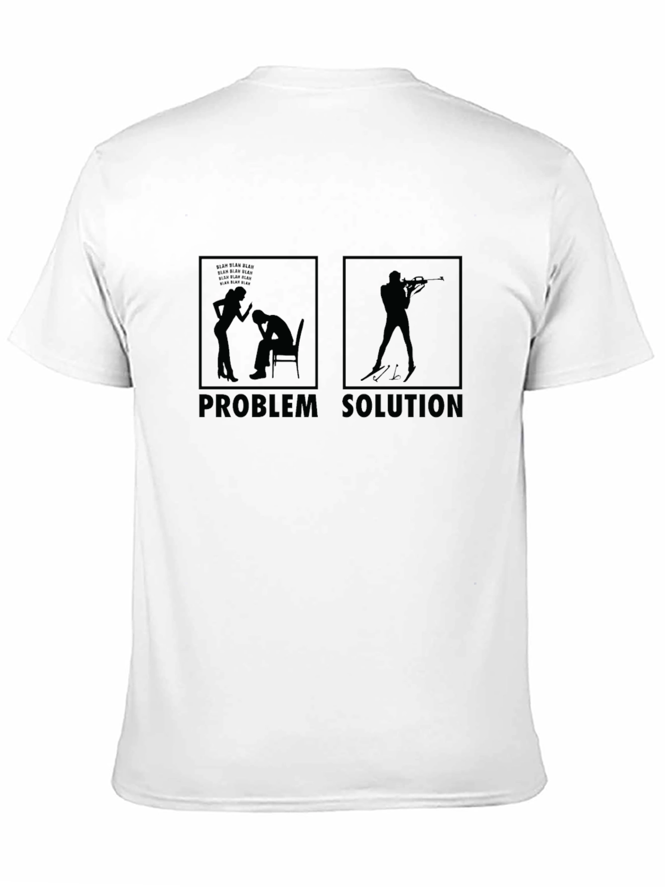 Problem Solution Biathlon T-Shirt