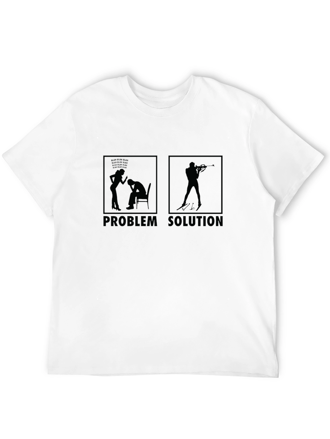 Problem Solution Biathlon T-Shirt