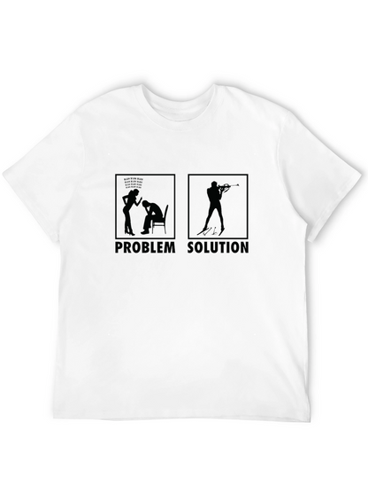 Problem Solution Biathlon T-Shirt