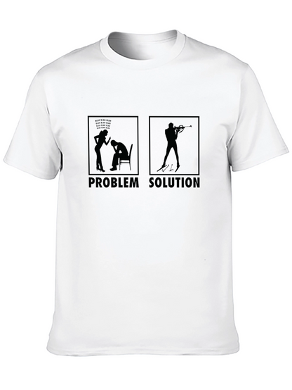 Problem Solution Biathlon T-Shirt
