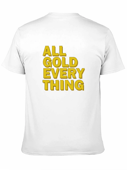 All Gold Everything Black T-Shirt