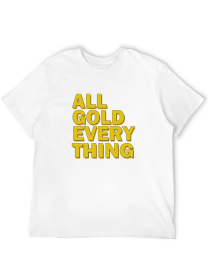 All Gold Everything Black T-Shirt