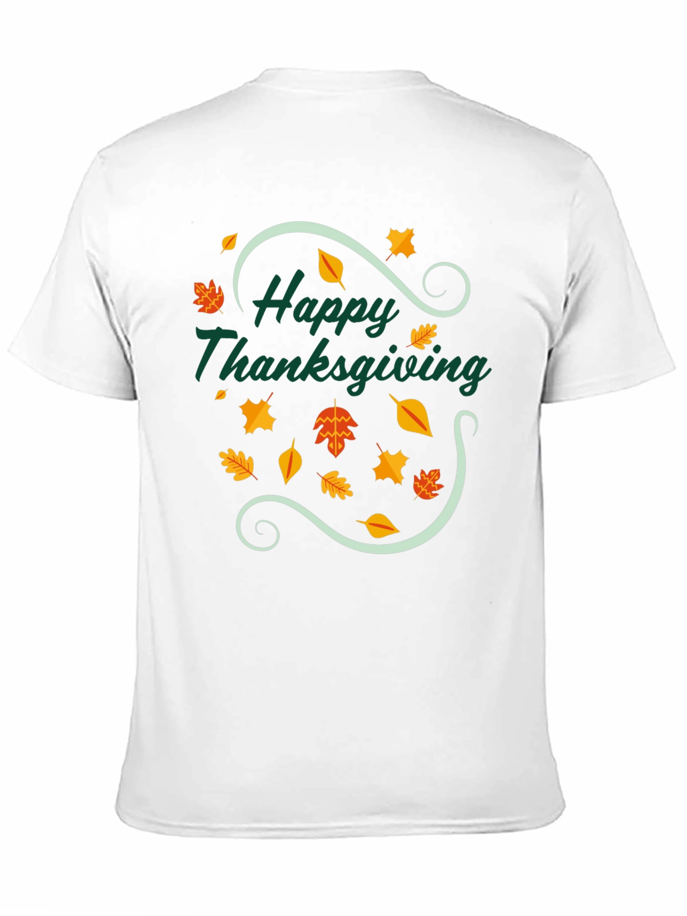 Happy Thanksgiving T-Shirt - Festive Fall Design