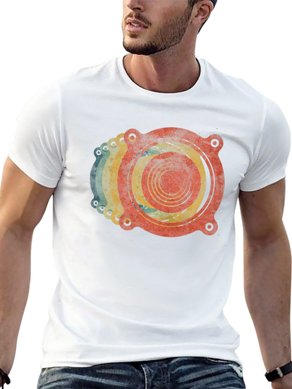 Retro Style Speaker Graphic Tee