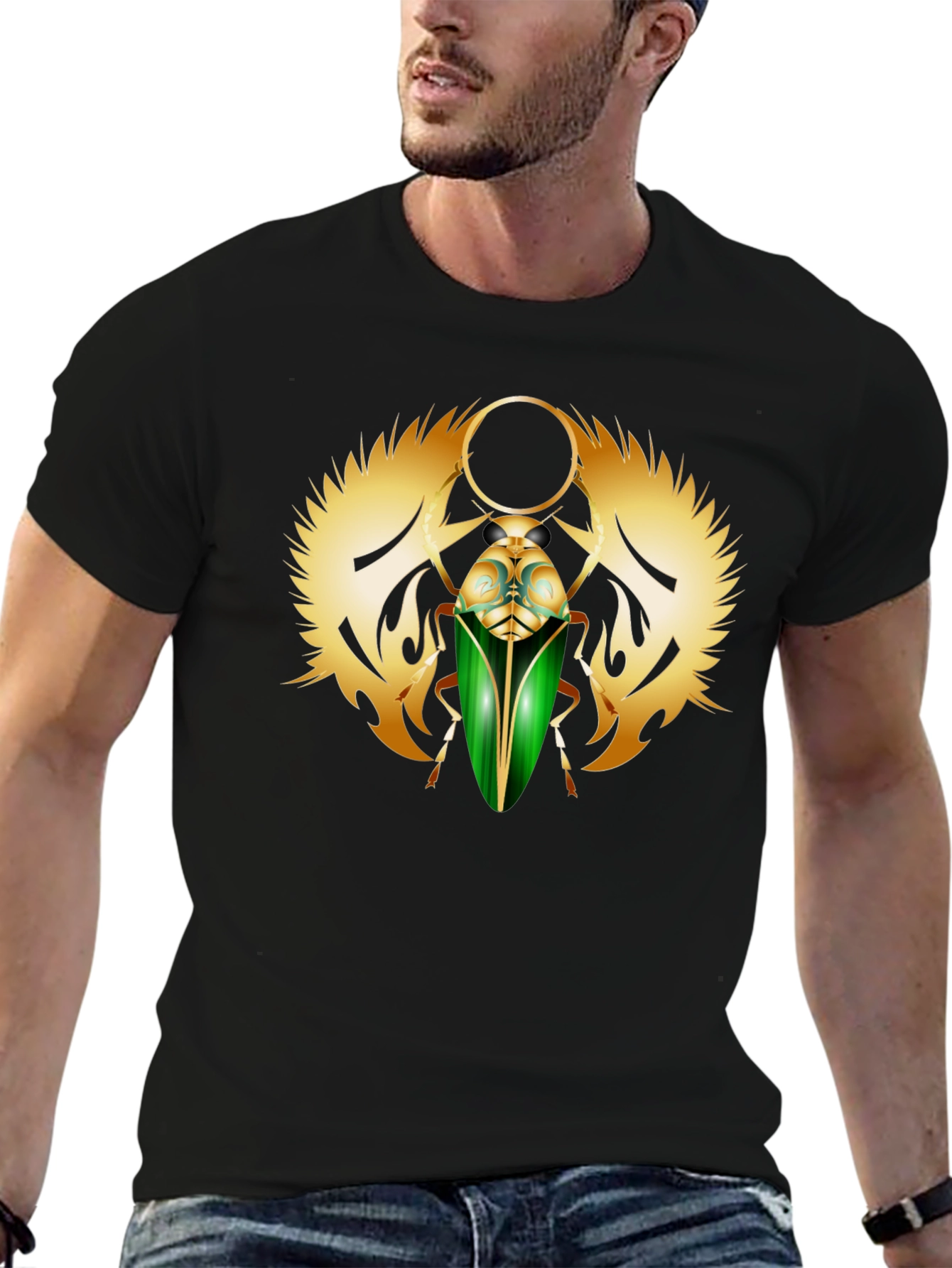 Scarab Beetle Graphic Tee