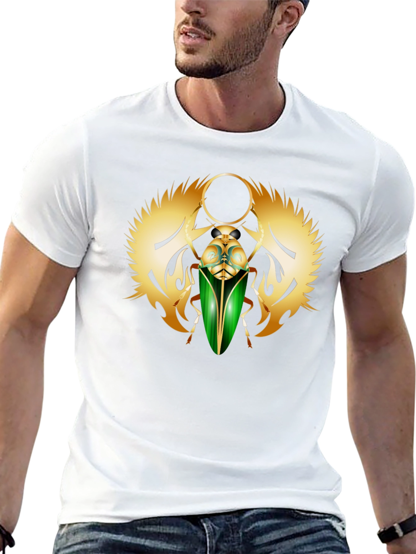 Scarab Beetle Graphic Tee
