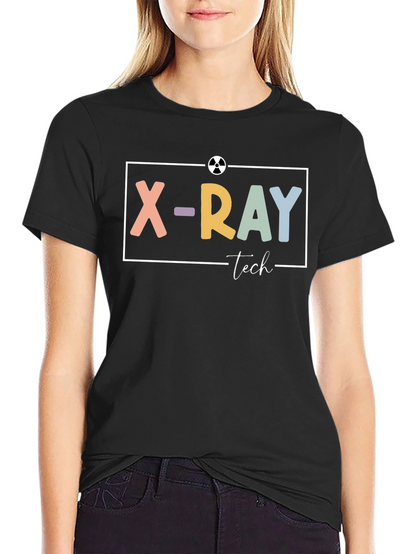 X-Ray Tech Graphic Tee - Medical Profession Shirt
