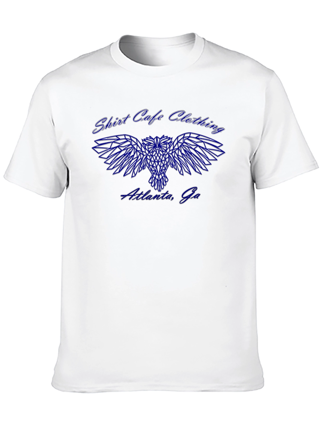 Shirt Cafe Clothing Black T-Shirt w/ Owl Design