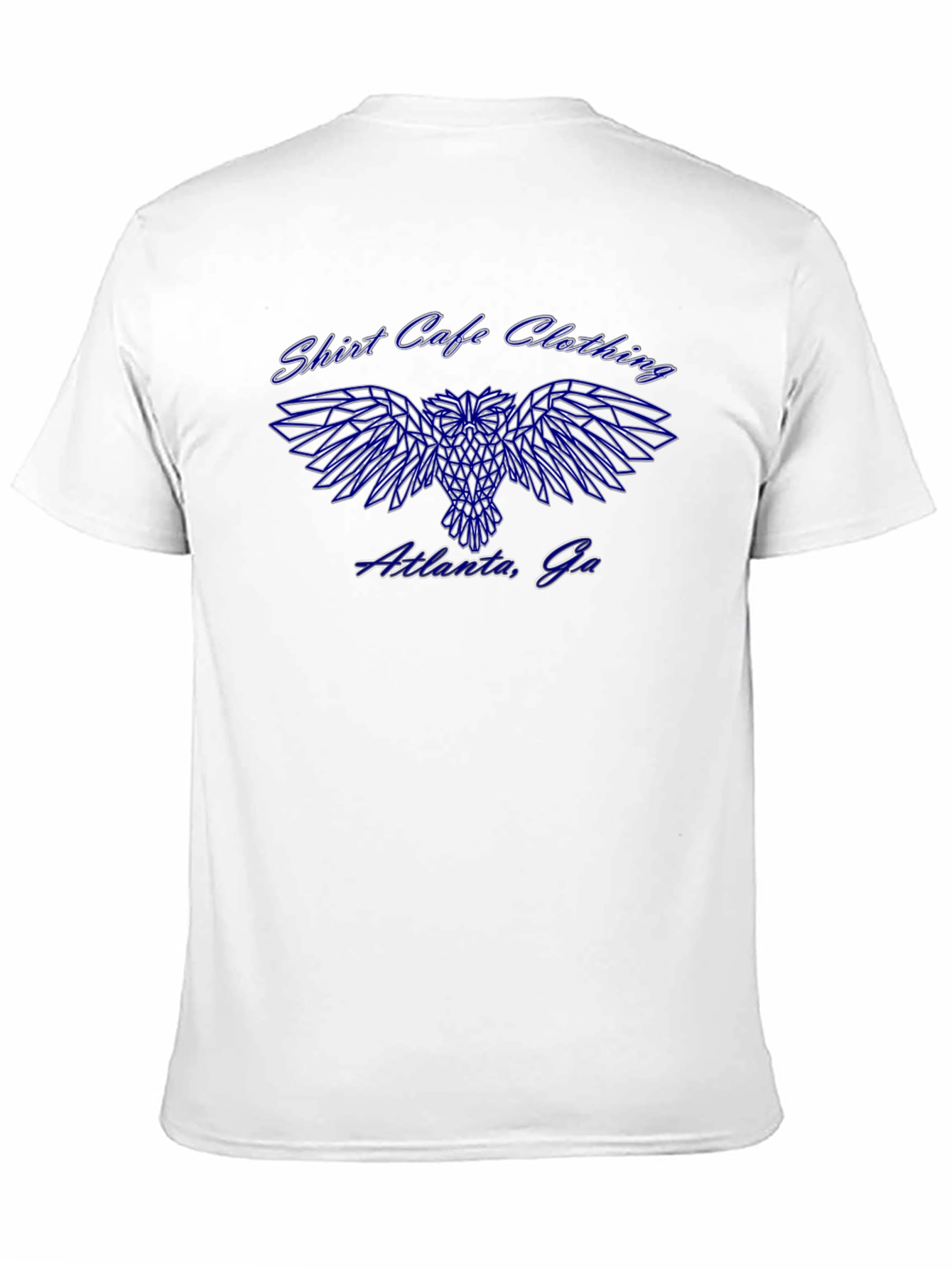 Shirt Cafe Clothing Black T-Shirt w/ Owl Design