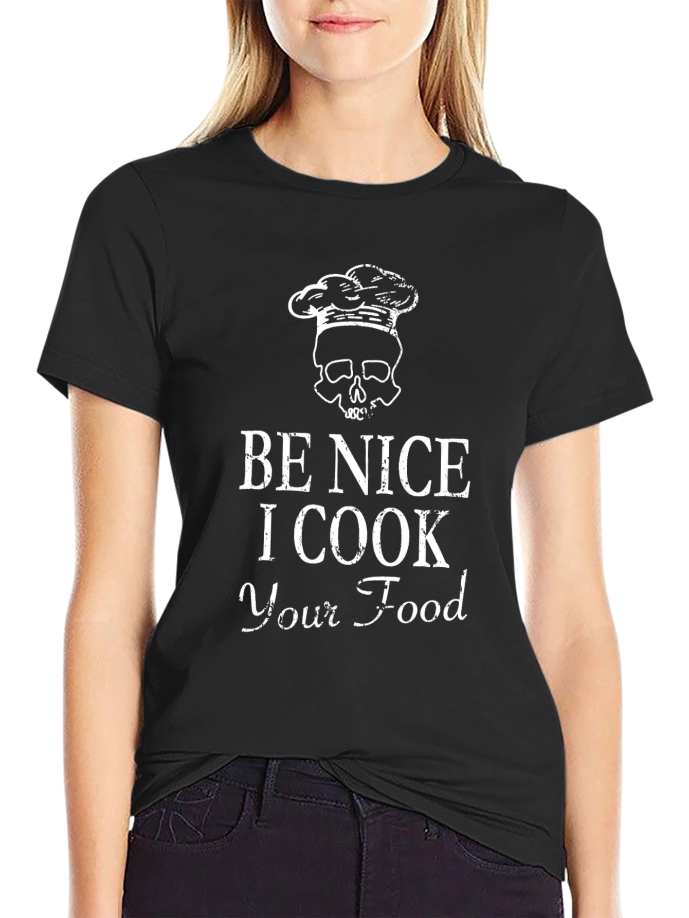 Be Nice I Cook Your Food Graphic Tee