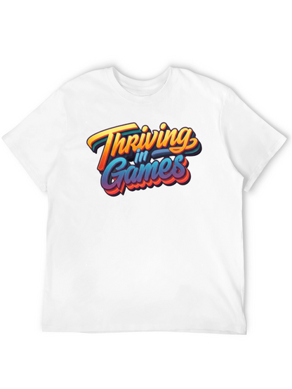 Thriving in Games Graphic Tee - Black