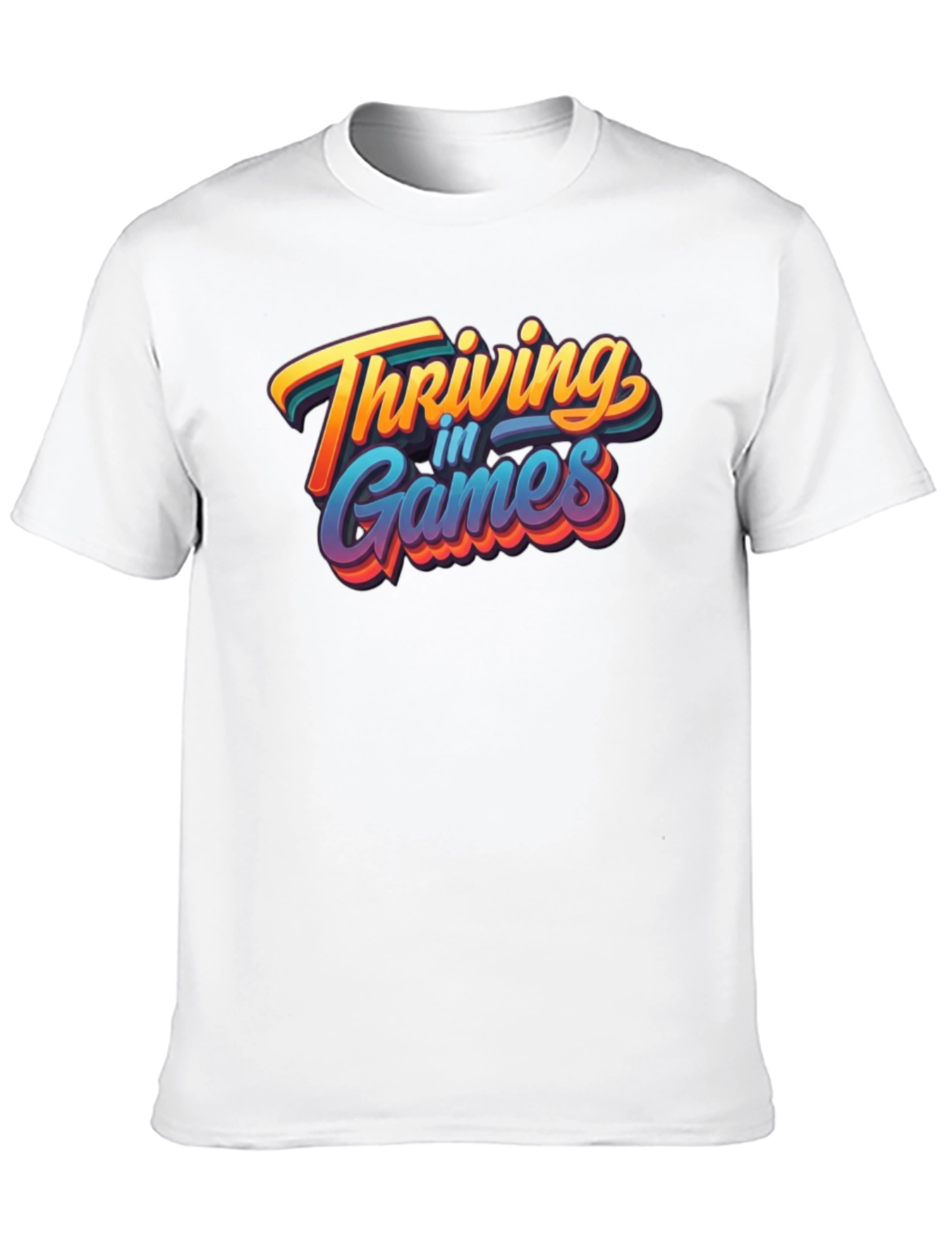 Thriving in Games Graphic Tee - Black