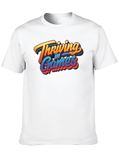 Thriving in Games Graphic Tee - Black