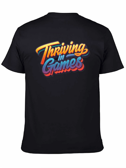 Thriving in Games Graphic Tee - Black