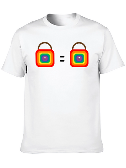 LGBTQ+ Equality Shirt - Love is Love Design