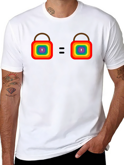 LGBTQ+ Equality Shirt - Love is Love Design