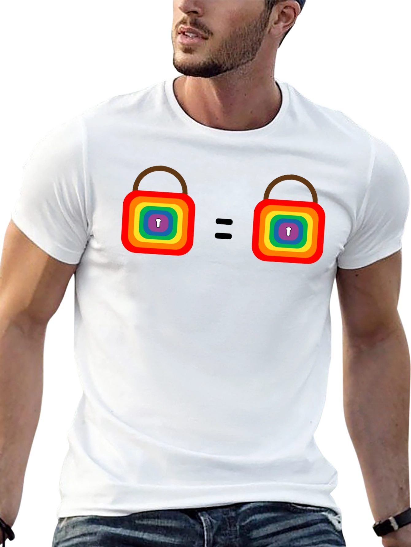 LGBTQ+ Equality Shirt - Love is Love Design
