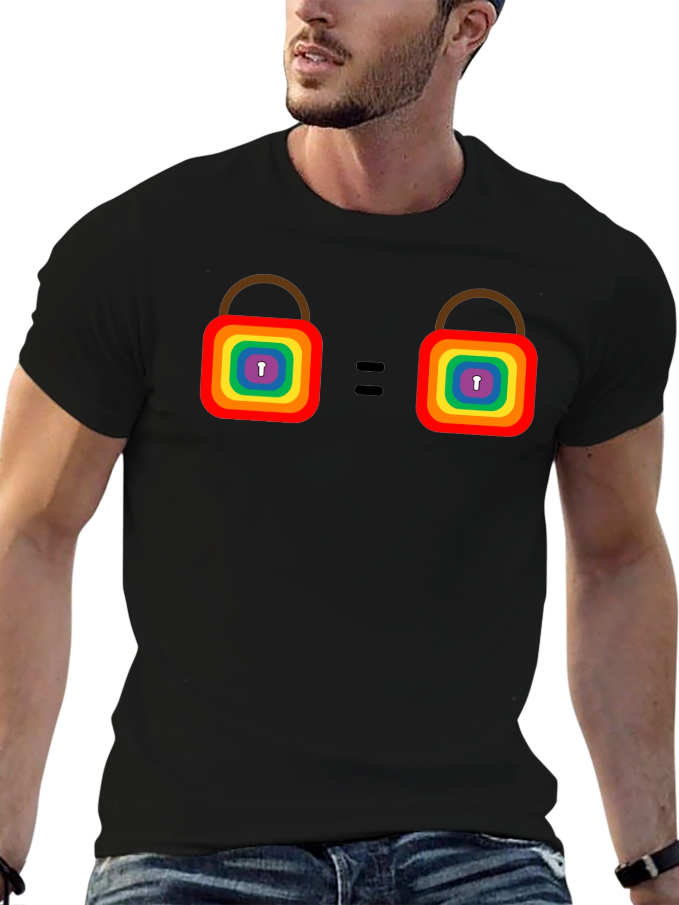 LGBTQ+ Equality Shirt - Love is Love Design