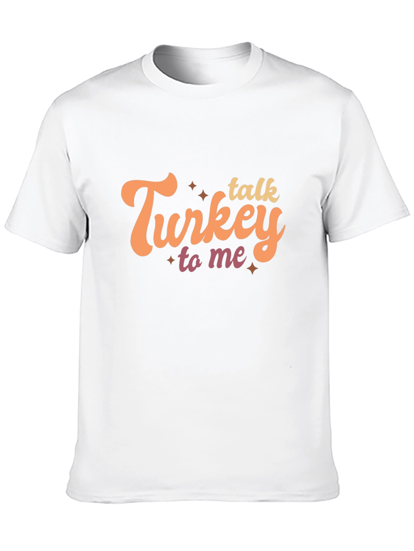 Talk Turkey To Me Black Graphic Tee
