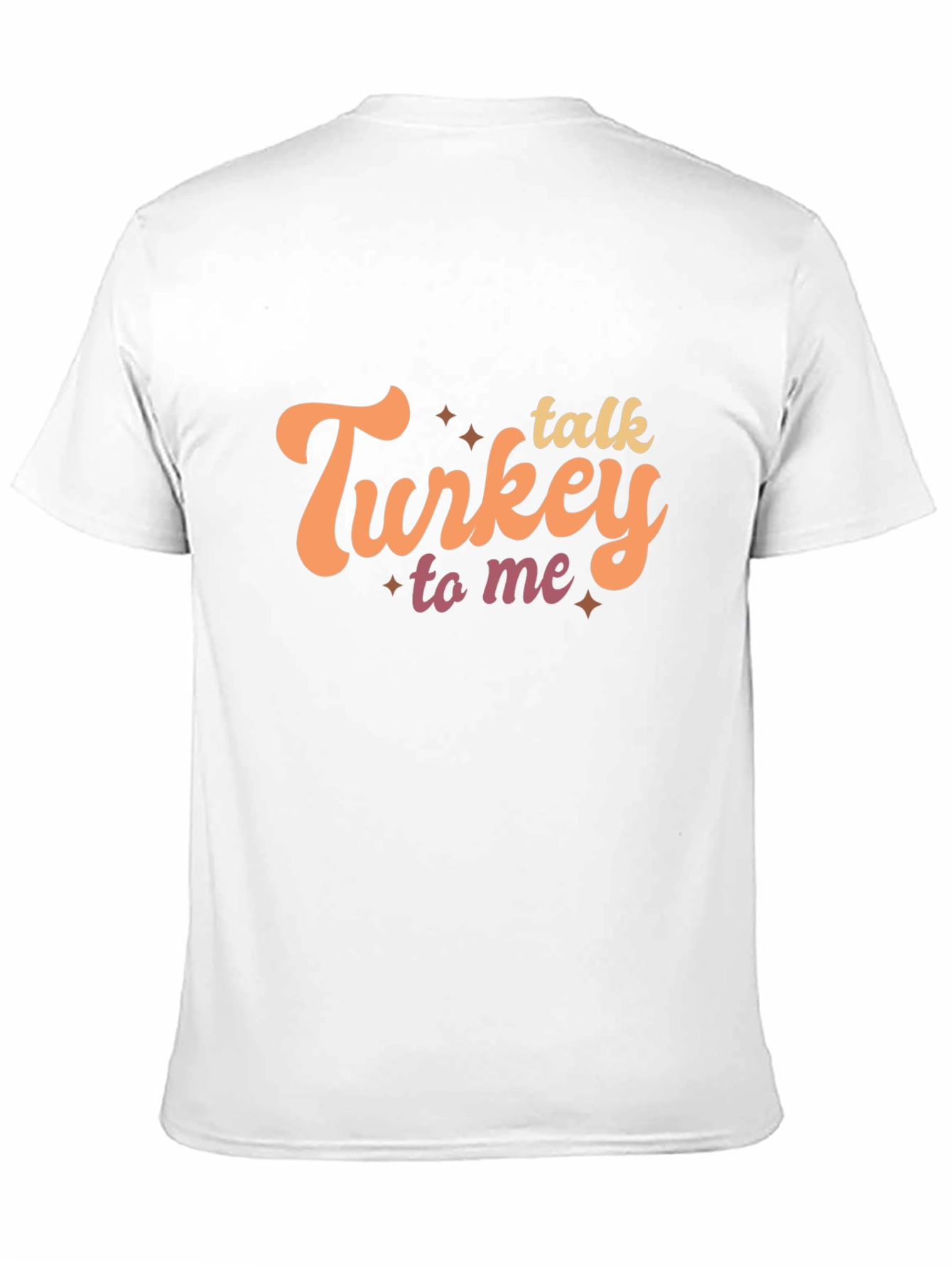 Talk Turkey To Me Black Graphic Tee