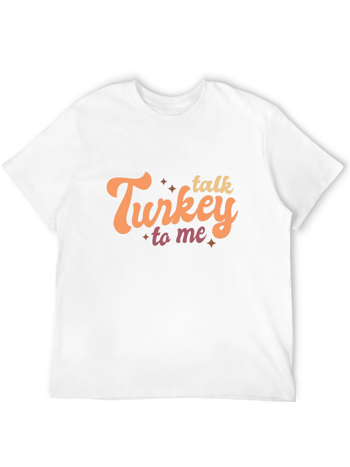 Talk Turkey To Me Black Graphic Tee