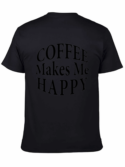 Coffee Makes Me Happy Graphic Tee