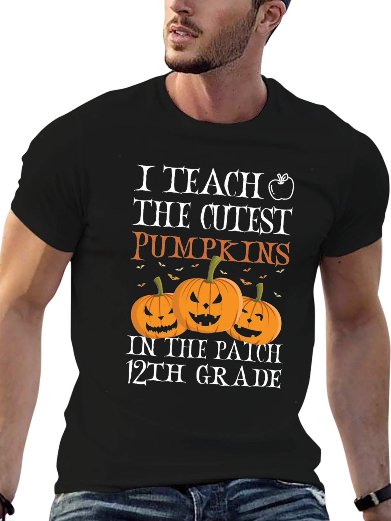 Cute Halloween Teacher T-Shirt: I Teach the Cutest Pumpkins