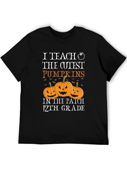Cute Halloween Teacher T-Shirt: I Teach the Cutest Pumpkins