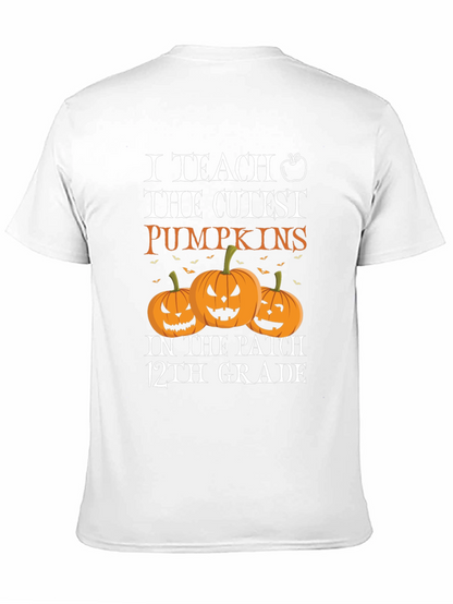 Cute Halloween Teacher T-Shirt: I Teach the Cutest Pumpkins