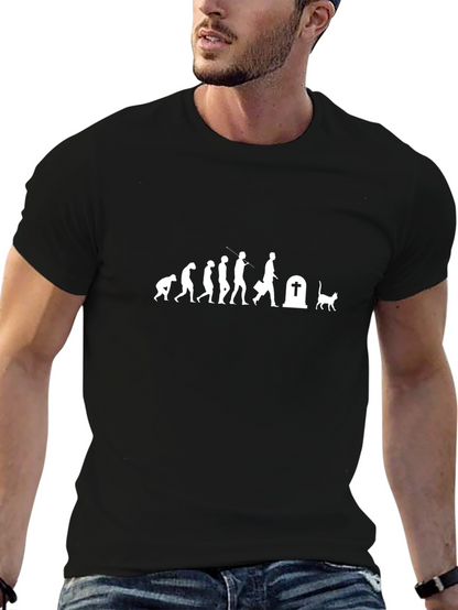 Evolution of a Cat Lover T-Shirt
