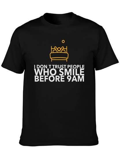 Funny I Dont Trust People Graphic Tee