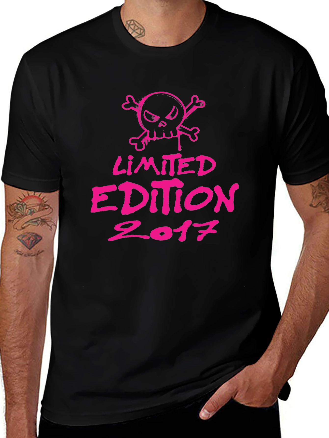 Limited Edition 2017 Black Graphic T-Shirt