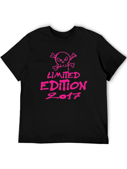 Limited Edition 2017 Black Graphic T-Shirt