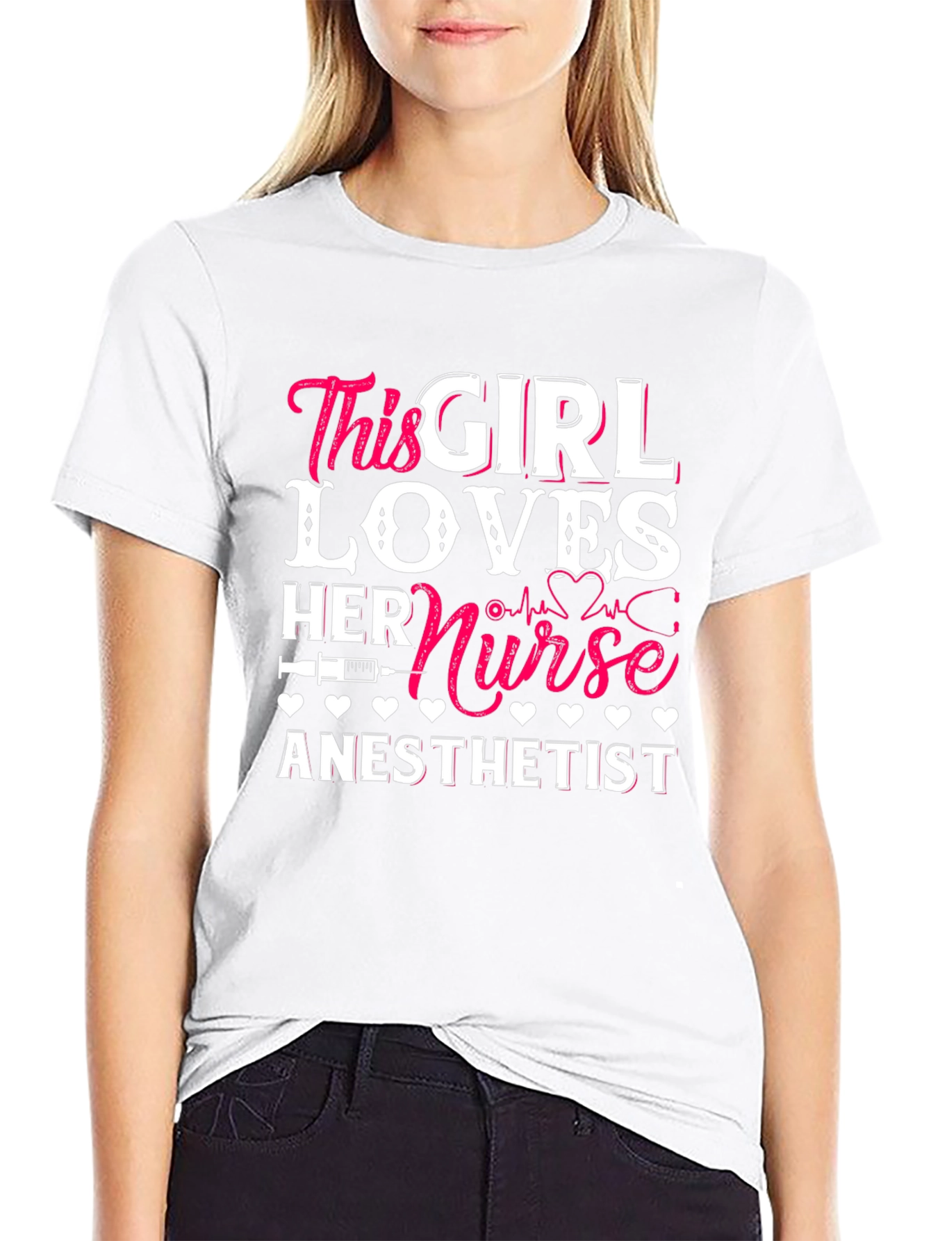 Nurse Anesthetist Girl Lover T-Shirt