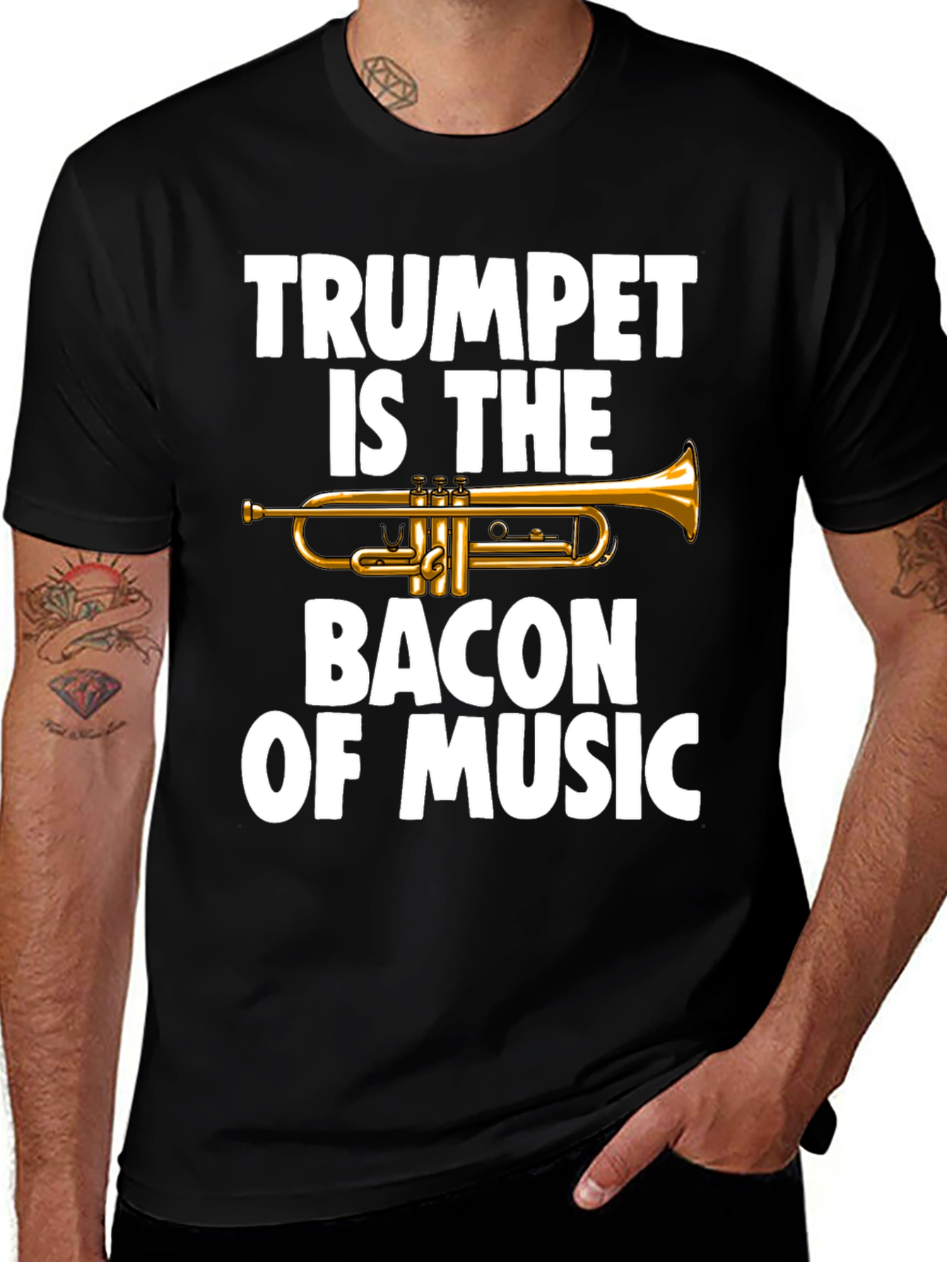 Trumpet is the Bacon of Music T-Shirt
