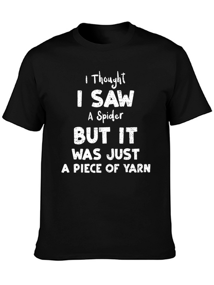 Funny Spider Yarn T-Shirt