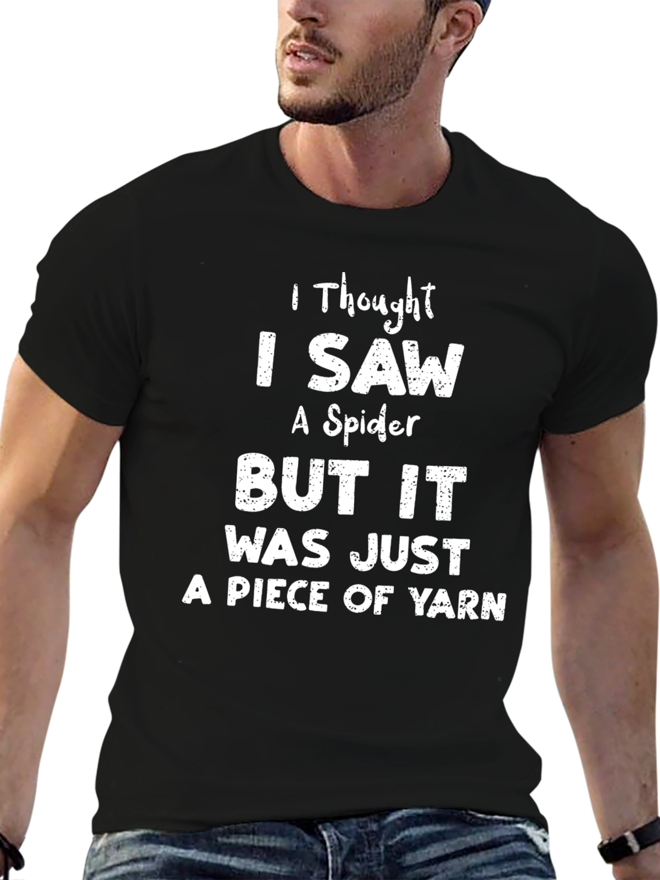 Funny Spider Yarn T-Shirt