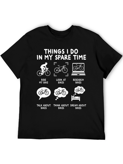 Biking Spare Time T-Shirt - Ride Look Research Bikes