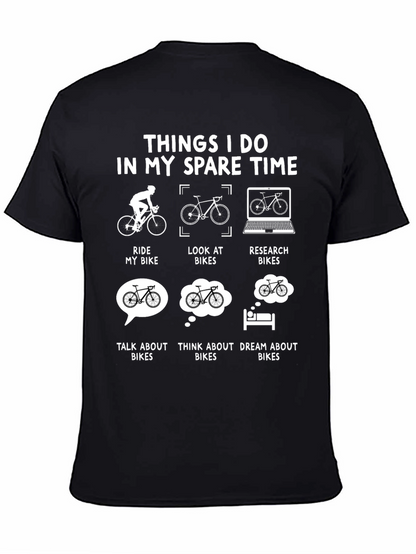 Biking Spare Time T-Shirt - Ride Look Research Bikes