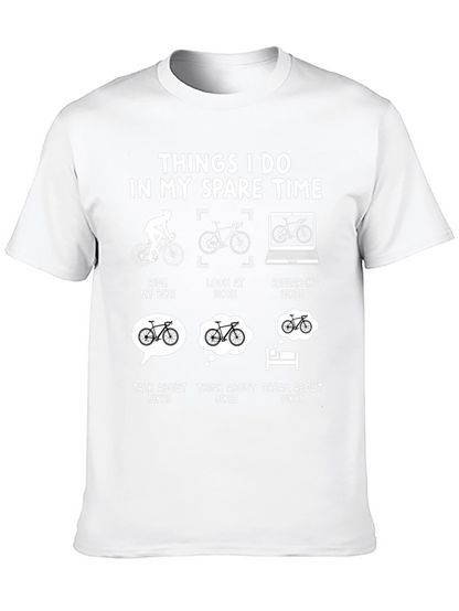 Biking Spare Time T-Shirt - Ride Look Research Bikes