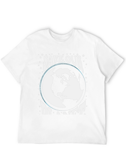 Save Our Planet Graphic Tee - Black