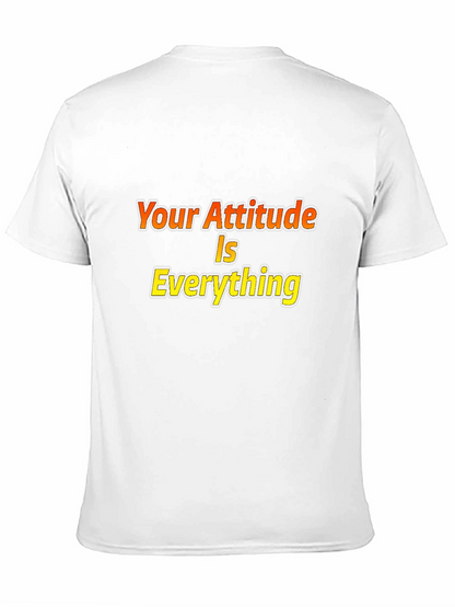 Attitude is Everything Black Graphic Tee