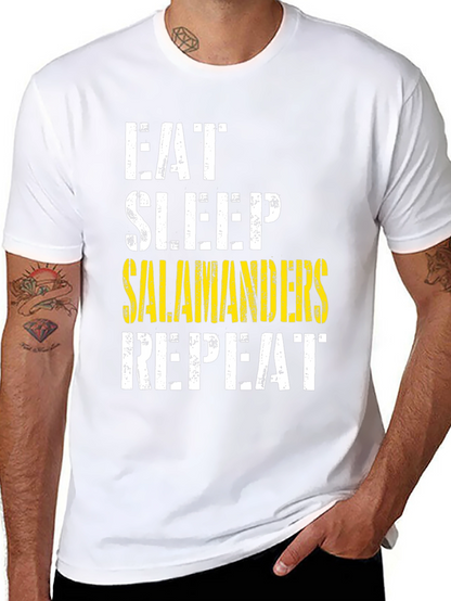 Eat Sleep Salamanders Repeat T-Shirt