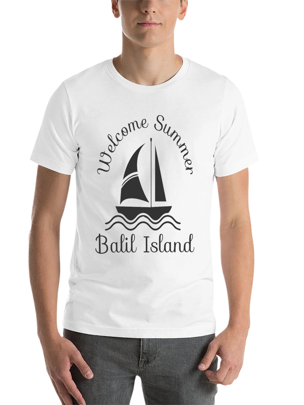 Welcome Summer Balil Island Graphic Tee