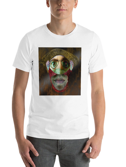 Eye-Catching Graphic Print Black T-Shirt