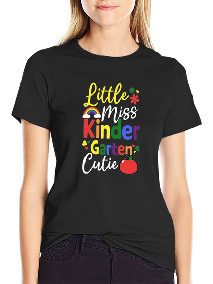 Little Miss Kindergarten Cutie T-Shirt